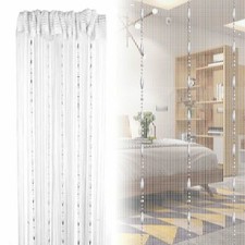 Crystal Beaded String Door