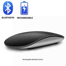 Bluetooth 5.0 Wireless Mouse Silent Multi Arc Touch Mice Ultra-Thin Magic Mouse