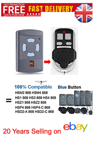 Hormann remote control key fob - control,