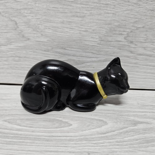 Avon vintage black cat - avon, empty