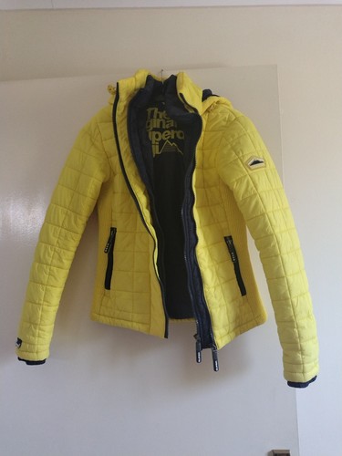 Superdry women yellow hooded - superdry,