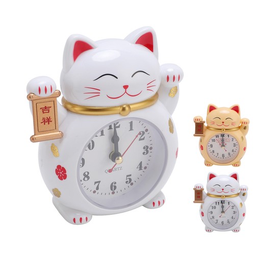 Lucky cat clock accurate - lucky,