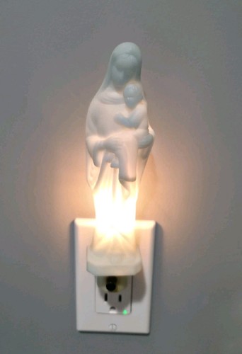 Vintage catholic night light - catholic,