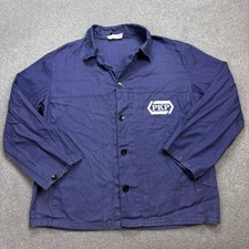 French Jacket Adult Large Blue