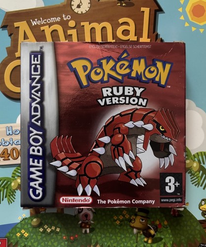 Genuine pokemon ruby - genuine, gameboy