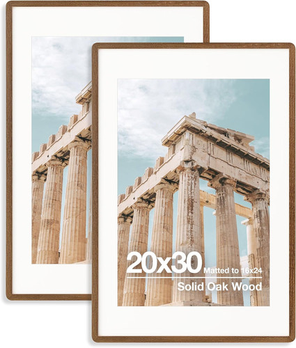 20x30 solid oak poster frame - 20x30,