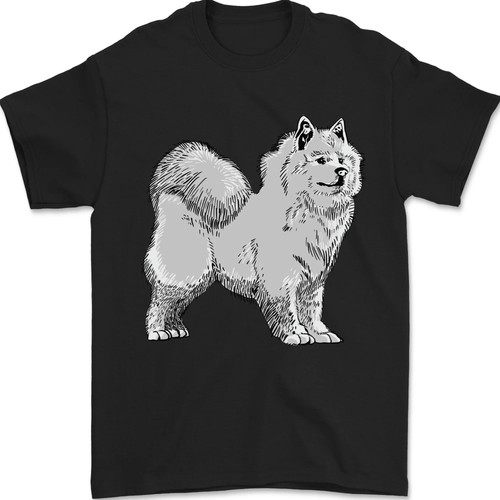 Samoyed dog mens - a,