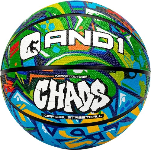 And1 chaos rubber basketball - chaos,