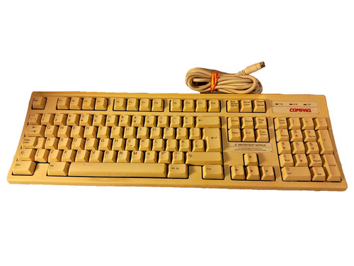 Vintage compaq keyboard - vintage, ps/2