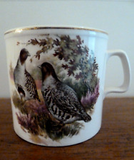 Large PALL MALL WARE Mug or Tankard Decorated with Game Birds - holds 550 ml