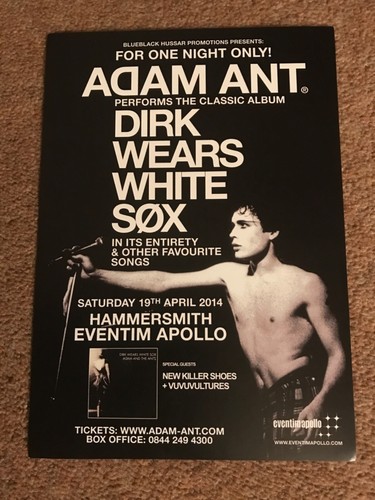 Adam ant dirk - adam, white