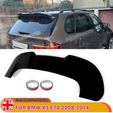 Gloss Black For BMW X5 E70 M Sport Rear Roof Spoiler Boot Lip Painted MP Style