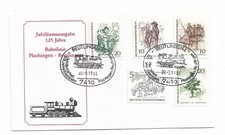 Germany stamp cover- 125 years