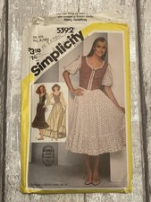 Simplicity Sewing Pattern 5392