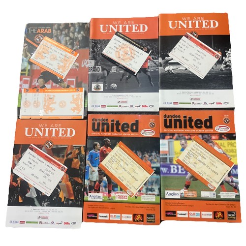 Dundee united programmes with - dundee,