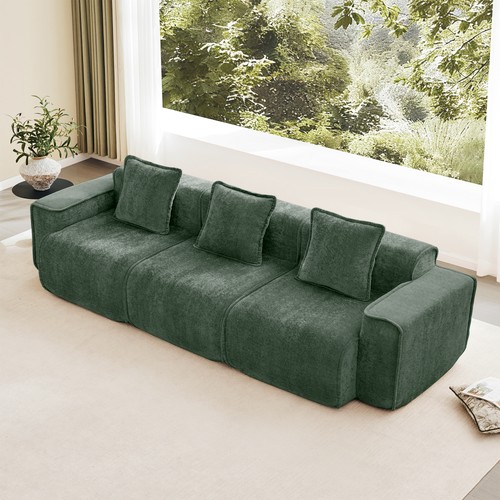 Luxury modular seat boneless - 3-seat,