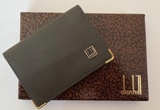 Dunhill Grey Leather Folding