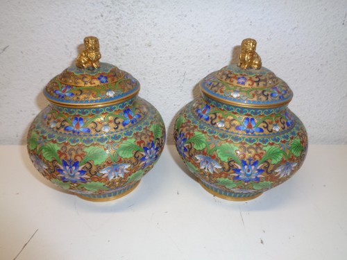Antique china cloisonne - cloisonne, 6