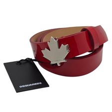 DSQUARED2 Red Gloss Leather