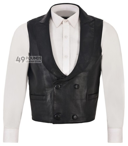 Edwardian men leather - edwardian,
