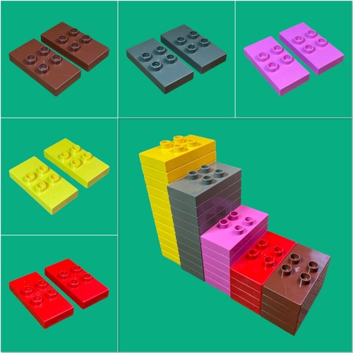 Lego duplo tile 2x4 3 - duplo, x