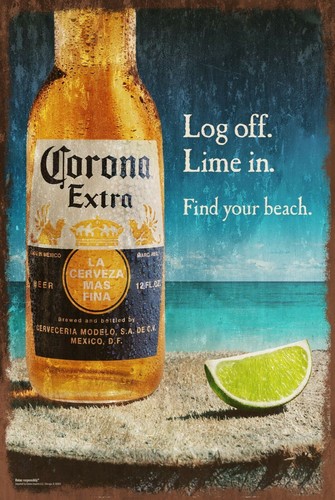 Corona extra beer beach - beach, advert