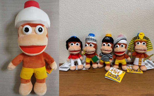 Ape escape big plush - big, &
