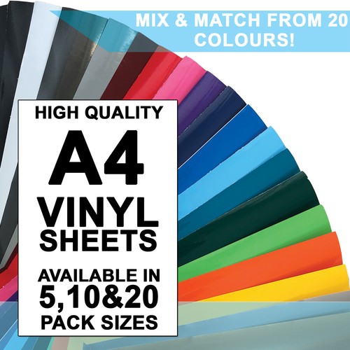 Gloss vinyl self adhesive - a4,
