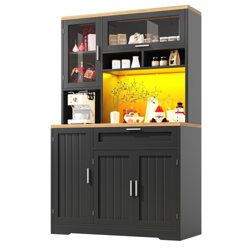 Black tall display - black,