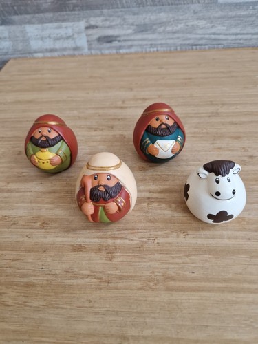Vintage nativity scene - vintage, little