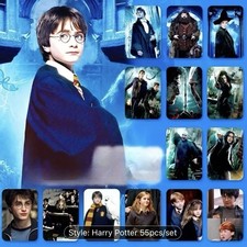 CCG Individual card 55pcs Harry Potter Series Laser Cards, Featuring Classic