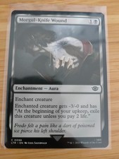 MTG Morgul-Knife Wound 0098 Lord of the Rings M/NM Free UK P&P