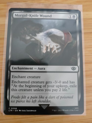Mtg morgul knife wound 0098 - morgul-knife,