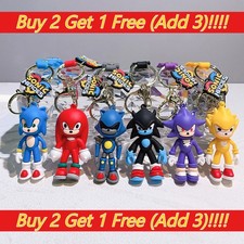 Hot Sonic Keyring Charm