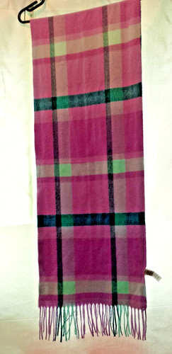 Long scarf plaid - s,