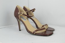 Brown/nude Faith Solo stiletto