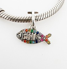 Jesus Fish Dangle Charm