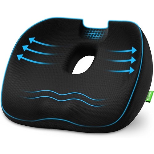 Memory foam coccyx seat - foam,