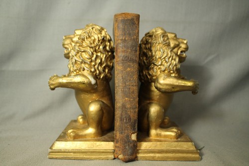 1807 antique old leather - , book