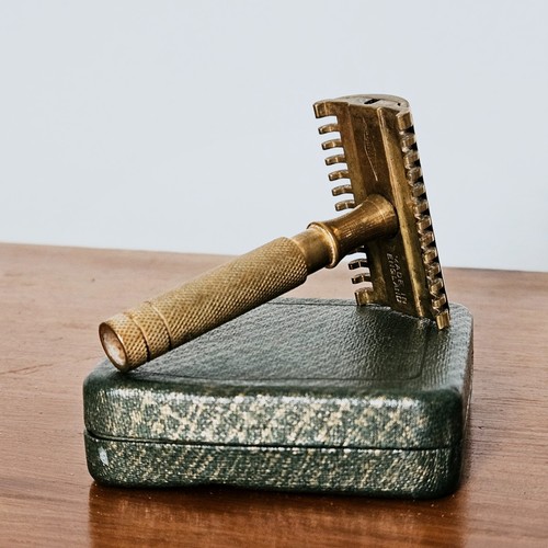 Antique 1920s gillette gold - 1920s,