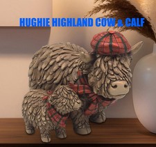 HUGHIE HIGHLAND COW & CALF IN