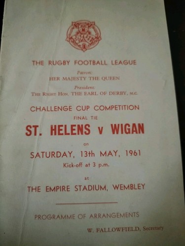 1961 rugby league - 1961, challenge