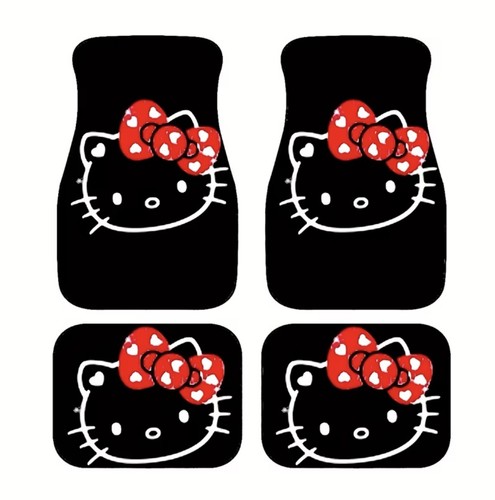 4pc set hello kitty - set, car