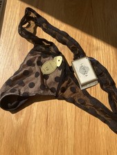 La SENZA Lingerie Black polka