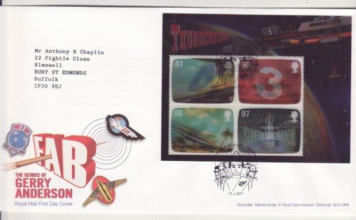 Stamps first day cover - gb,