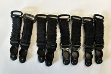 Hook On Suspenders X 4 Pairs Black (also white available)