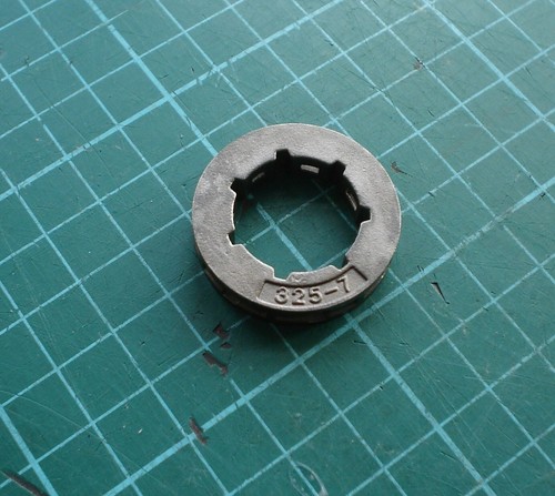 Chainsaw sprocket rim 325 - chainsaw, 7t
