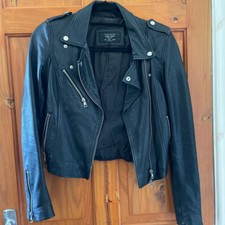 Zara Genuine Black Leather