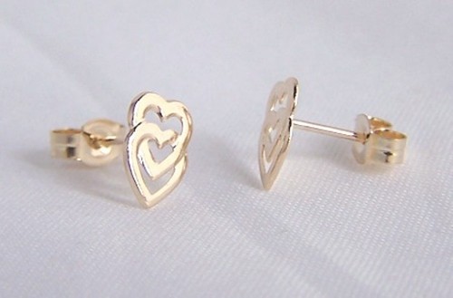 9ct real gold - 9ct, double