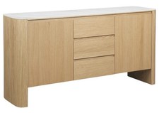 Large White Marble Ceramic and